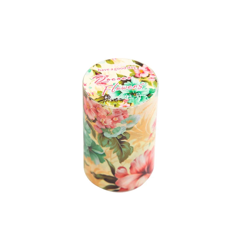 50mm*2m flowers Washi Tape Creativity Scrapbooking Hand Account Adhesive hand made Diy Junk Journal Supplies Scrapbook Supplies