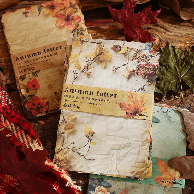 Autumn Memories Scrapbooking Paper | 30 PCS